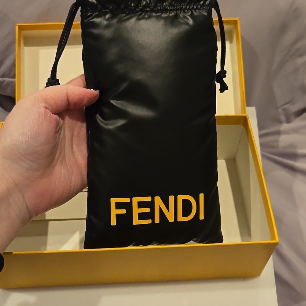 Fendi Tortoise Gray Gradient Brand New Sunglasses with Box - Picture 10 of 14